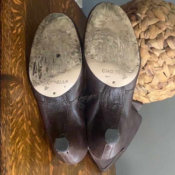 Ciao Bella tall brown leather boots - Picture 12 of 13